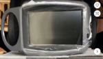Brand new YA00001076 ZAX200-5G excavator parts monitor 4705918 display screen, suitable for building material and machinery repair shops