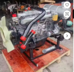 Tonike 6-month warranty 6D34 diesel engine assembly, essential excavator parts certified for Chinese construction machinery