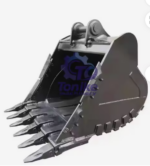Standard size for stone crusher, 300g excavator yellow bucket spare parts, suitable for EC PC EX models