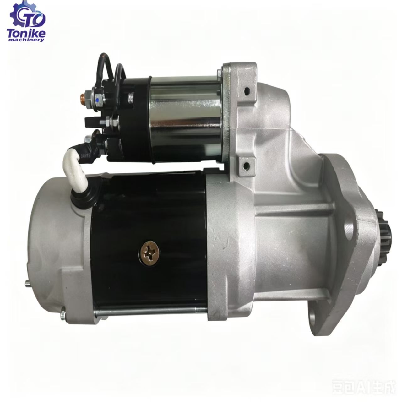 Hb7a0b2c28a8045089501c5a90db4b4e4F Steering Motor for WA470-5 Wheel Loader, Part No. 421-62-32700, 705-40-01020, 421-06-35111 - Image 1